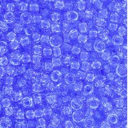 Toho seed beads 8/0 round Transparent Lt Sapphire - TR-08-13